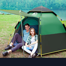 Load image into Gallery viewer, throw tent outdoor automatic tents throwing pop up waterproof camping hiking tent waterproof large family open Protable Awning
